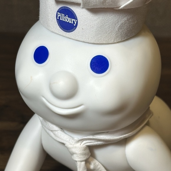 VTG The Pillsbury Company Pillsbury Doughboy Ceramic Adjustable HatArms Cookbook - Picture 4 of 16